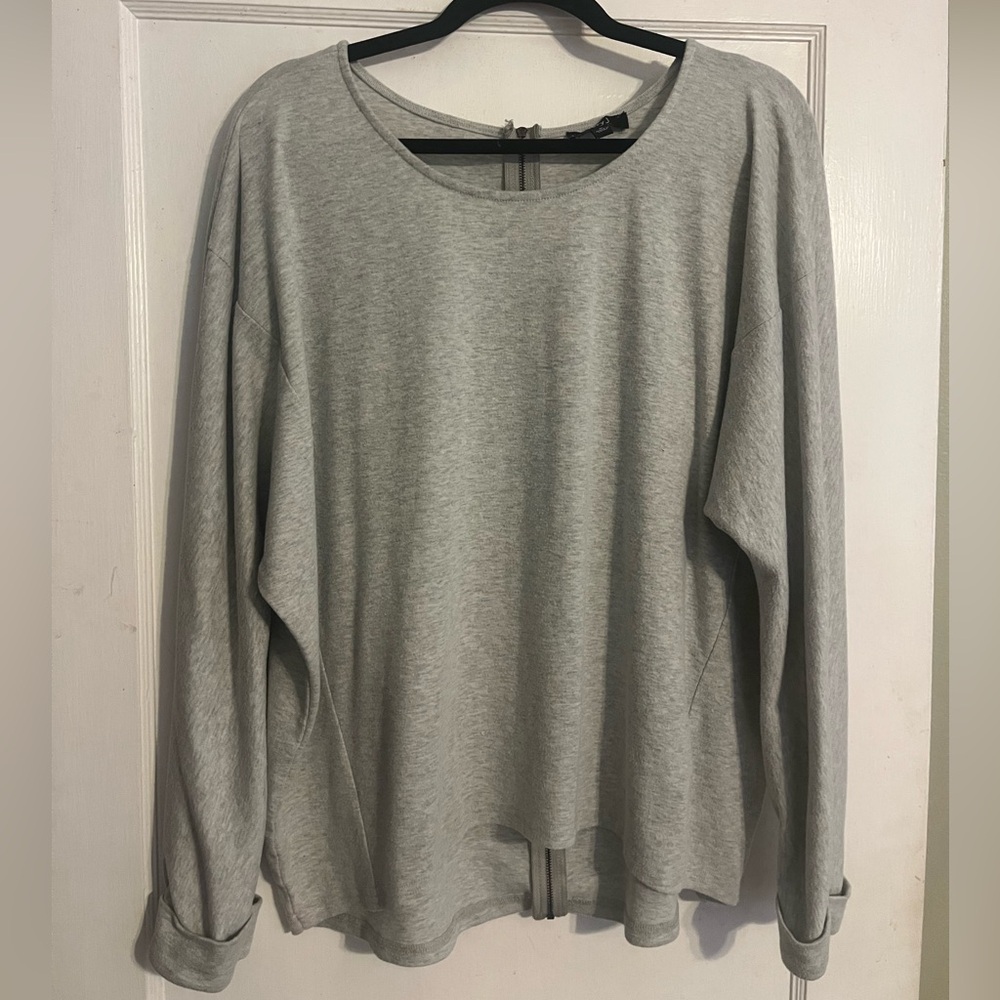 Very J Gray Women's Sweater Cardigan